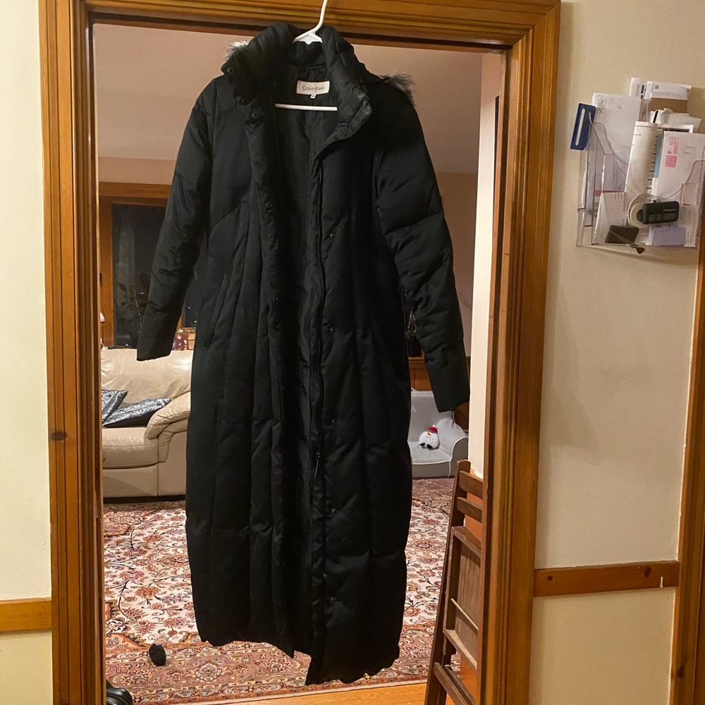 Women’s Calvin Klein Long Puffer Jacket